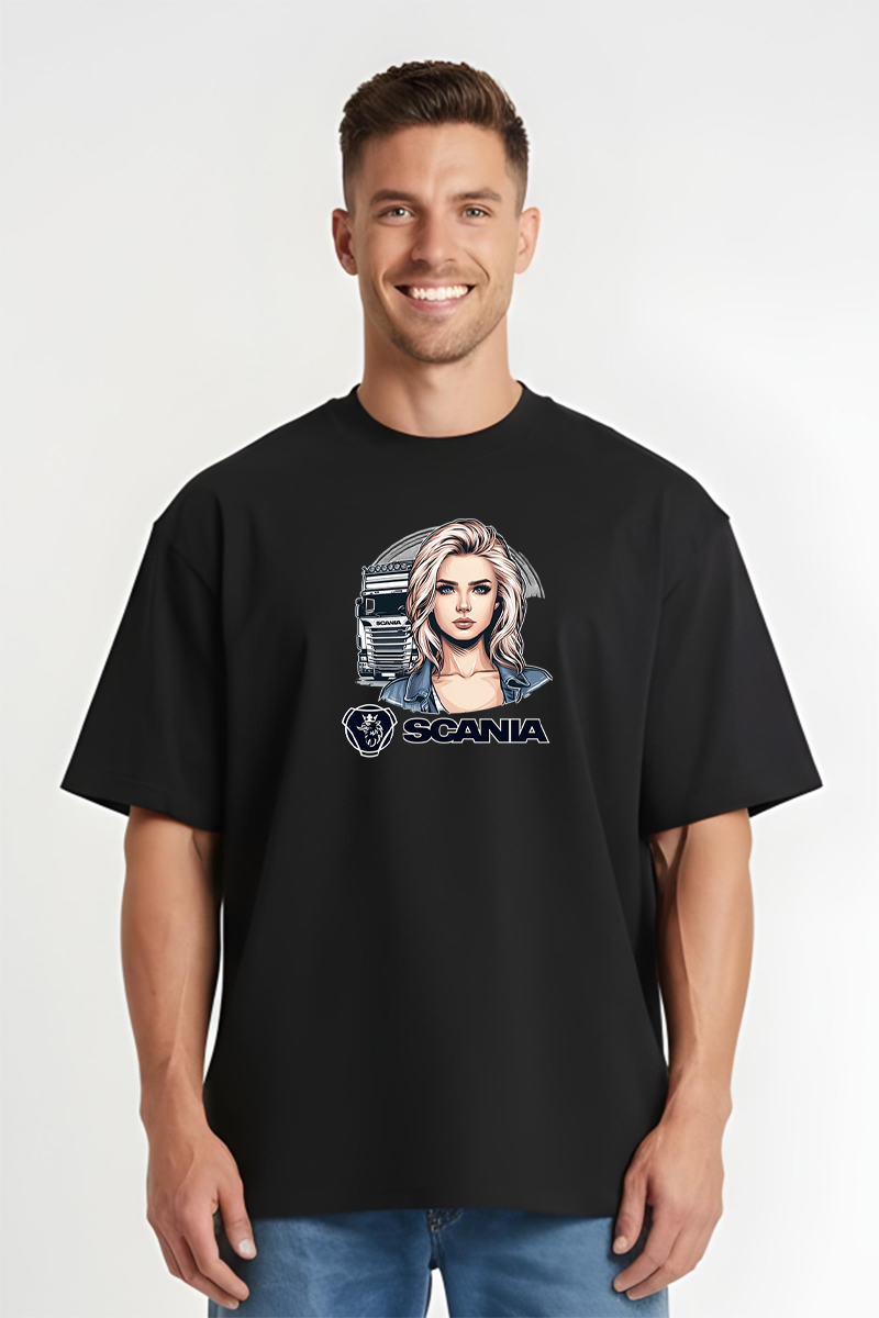 Tricou Oversize - Scania - imagine 4