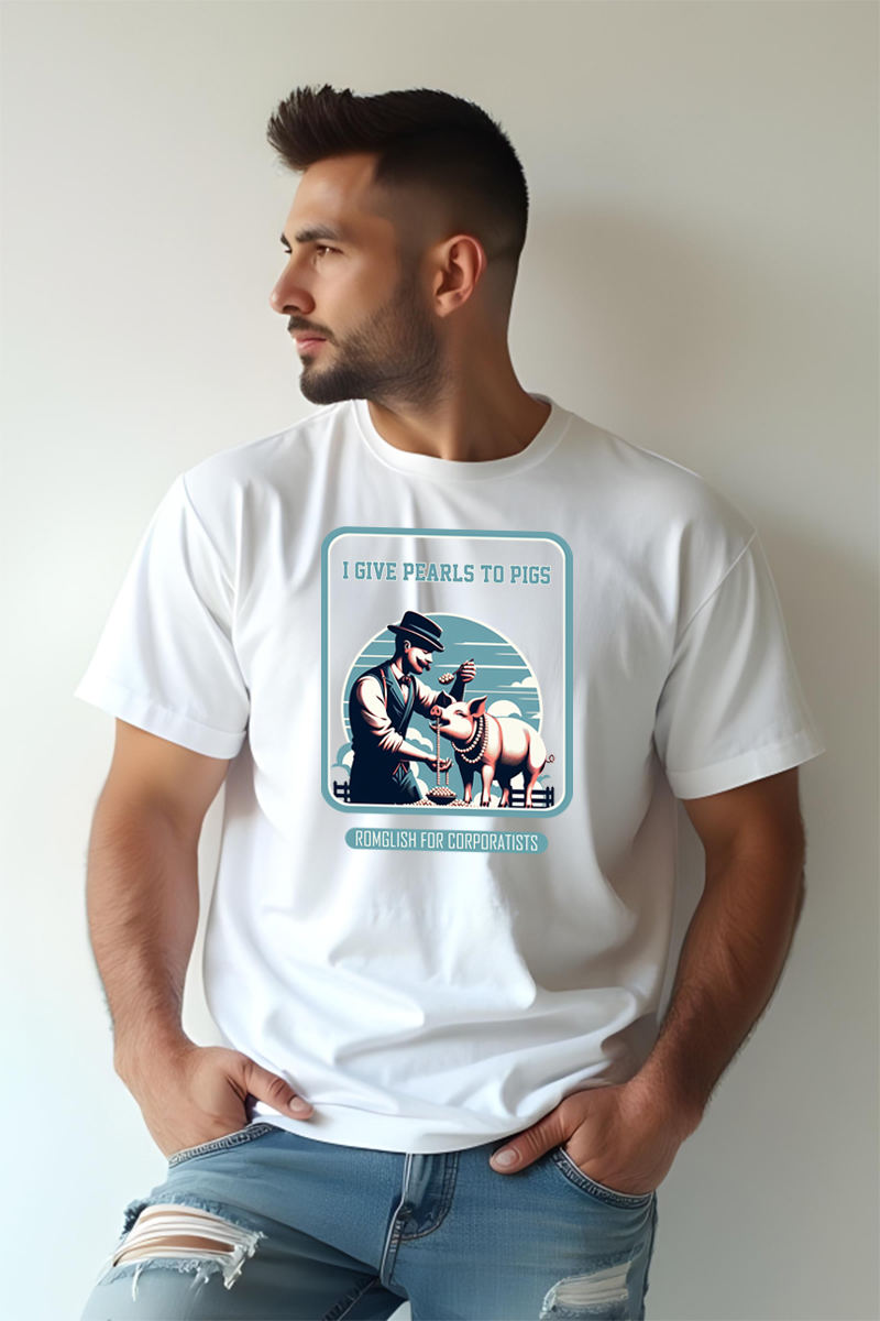 Tricou Oversize - Perle la porci - imagine 2