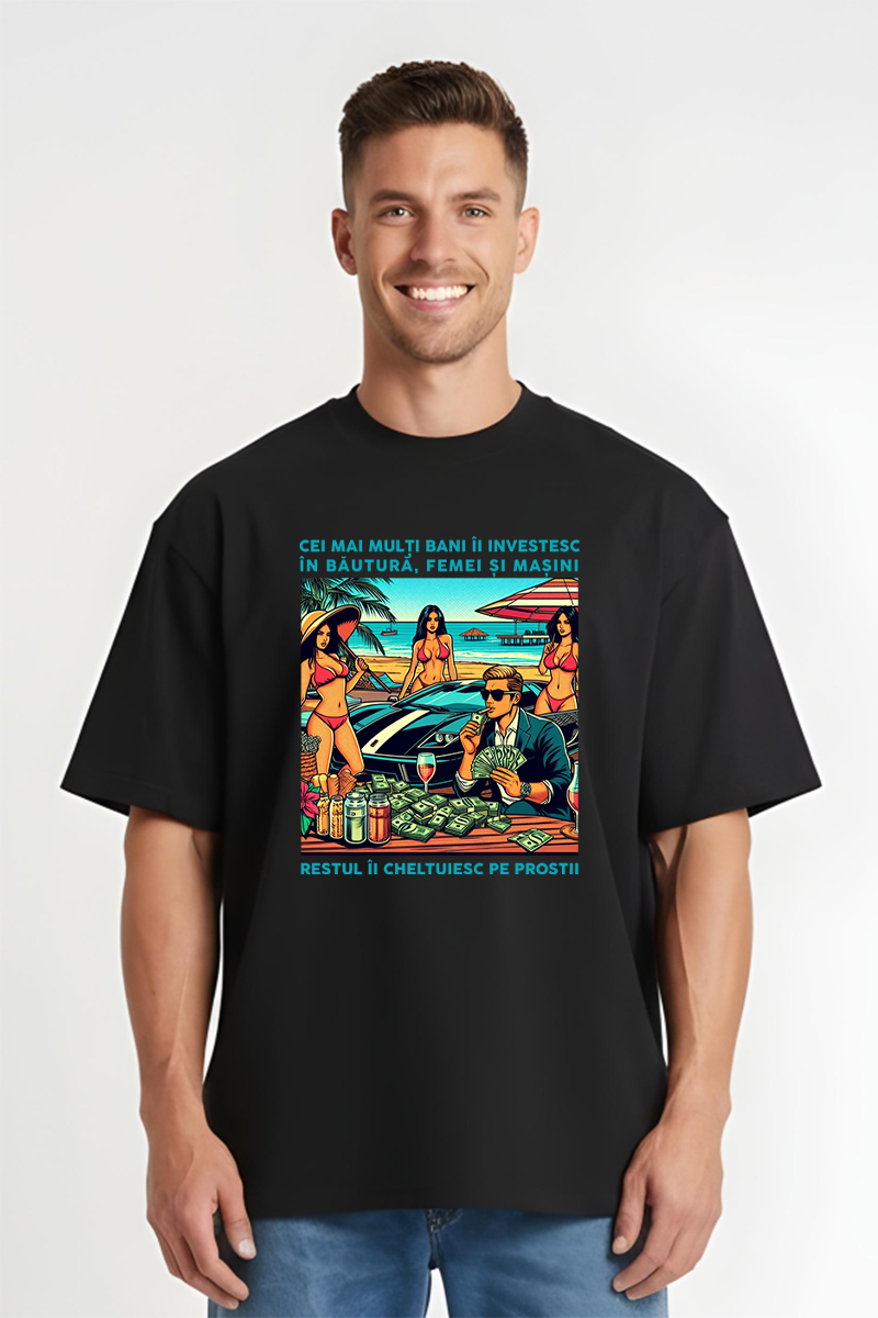 Tricou Oversize - Investiție