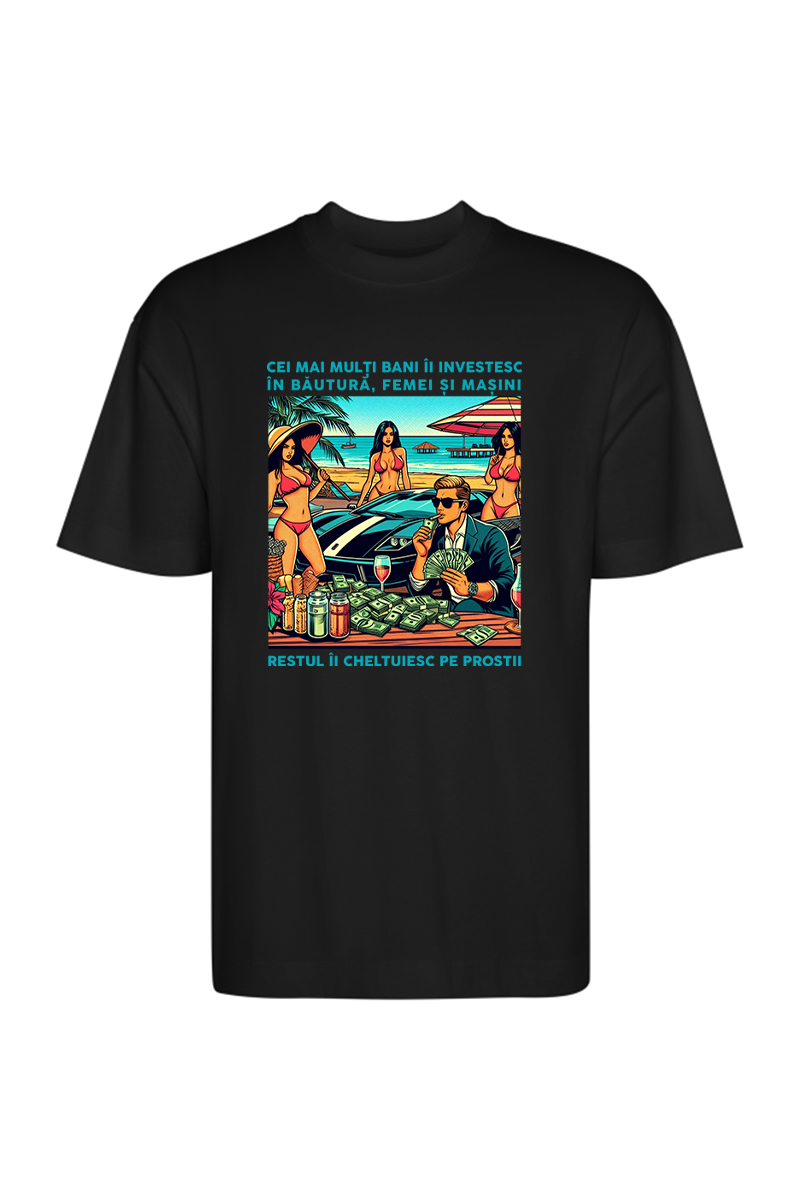 Tricou Oversize - Investiție - imagine 3