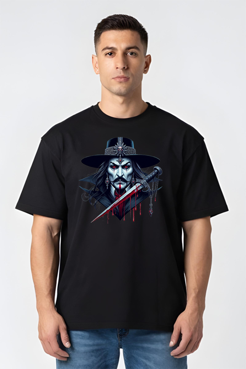 Tricou Oversize - Vlad Țepeș - imagine 2
