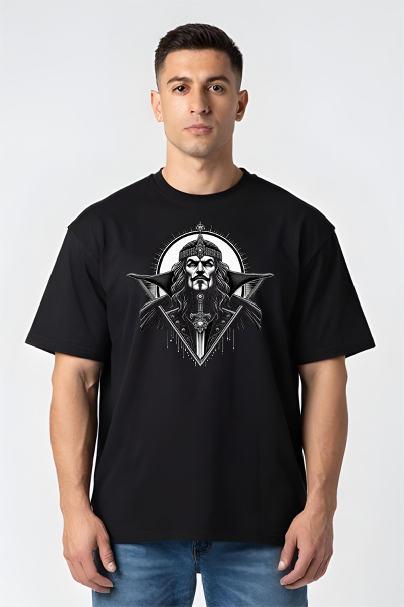 Tricou Oversize - Vlad Țepeș - imagine 2