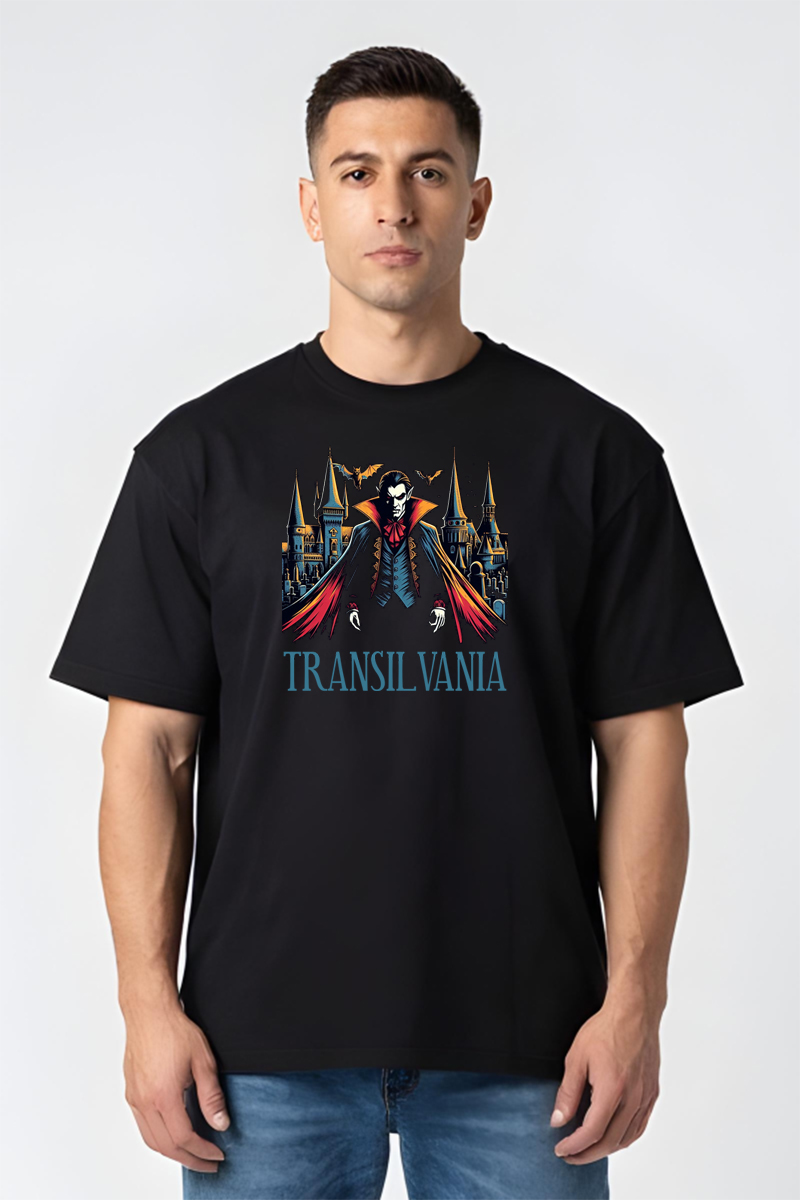 Tricou Oversize - Vampir Transilvania - imagine 2
