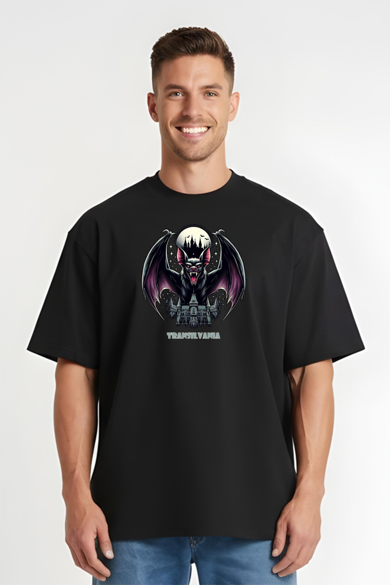 Tricou Oversize - Liliac Transilvania