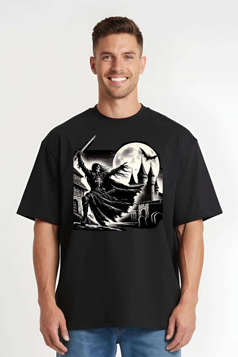 Tricou Oversize - Luptator Crestin