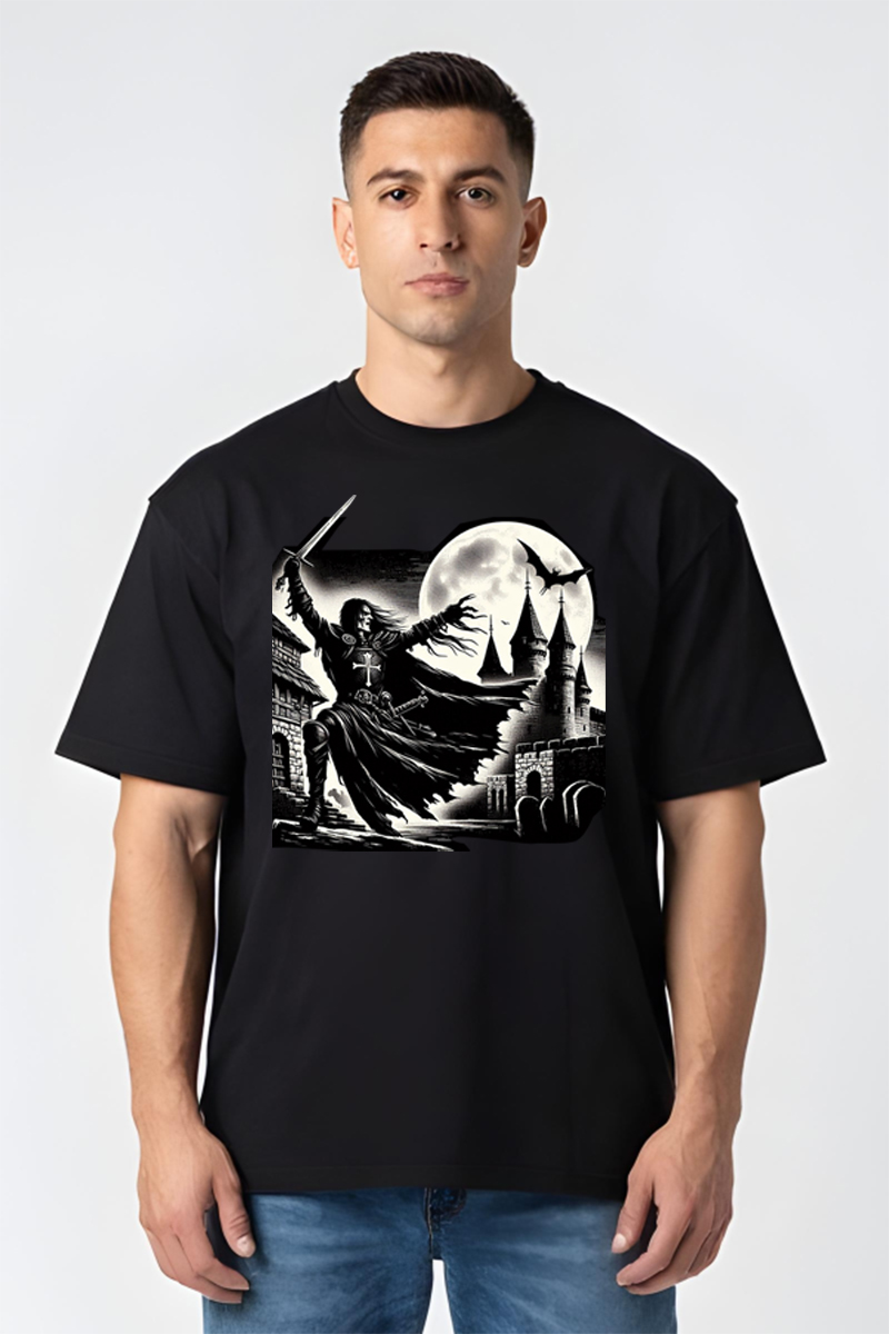 Tricou Oversize - Luptator Crestin - imagine 2