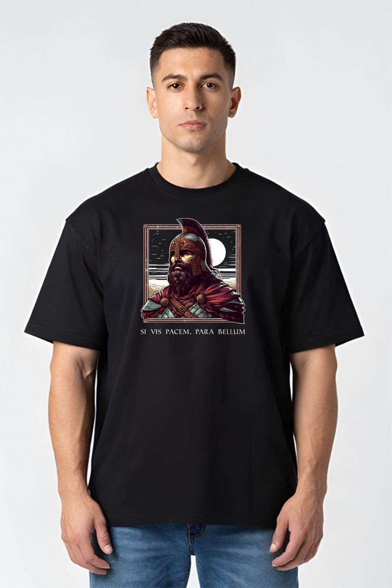 Tricou Oversize - Si Vis Pacem, Para Bellum - imagine 8