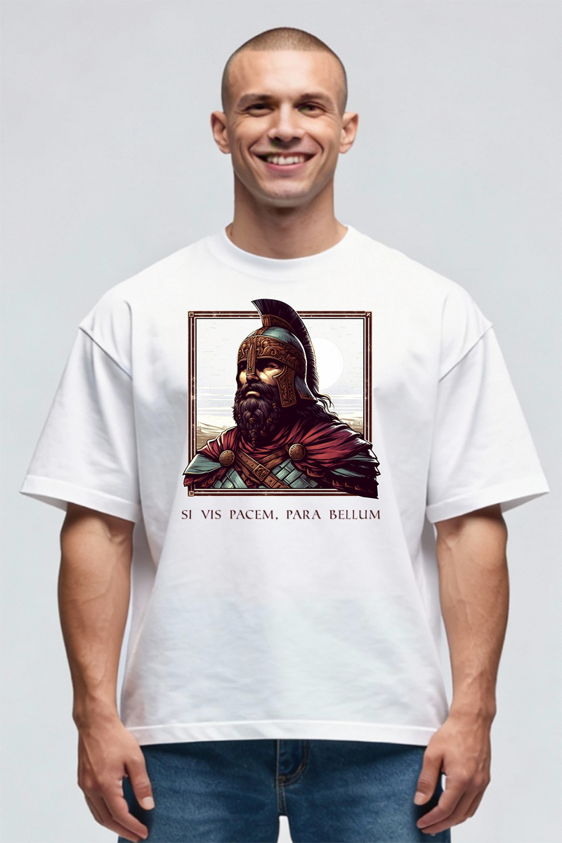 Tricou Oversize - Si Vis Pacem, Para Bellum