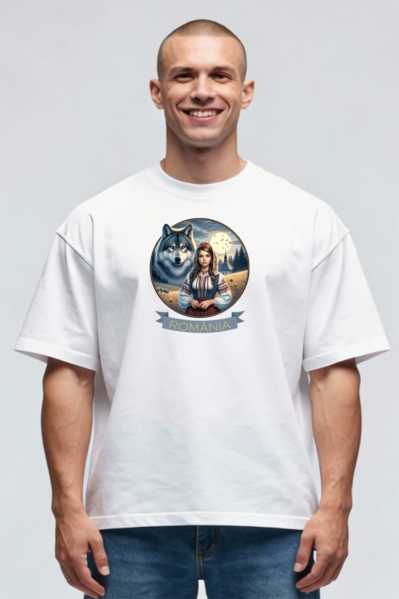 Tricou Oversize - România