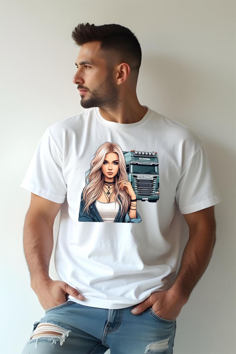 Tricou Oversize - Scania - imagine 2