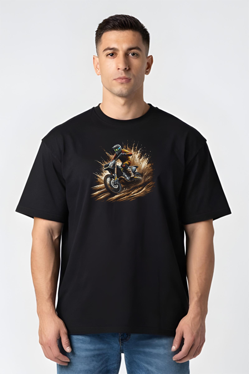 Tricou Oversize - Biker - imagine 2