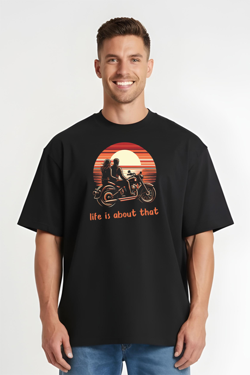 Tricou Oversize - Biker Life