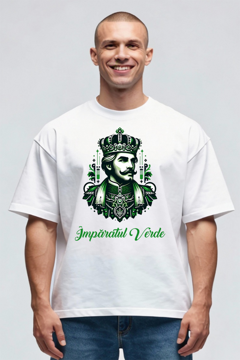 Tricou Oversize - Imparatul Verde