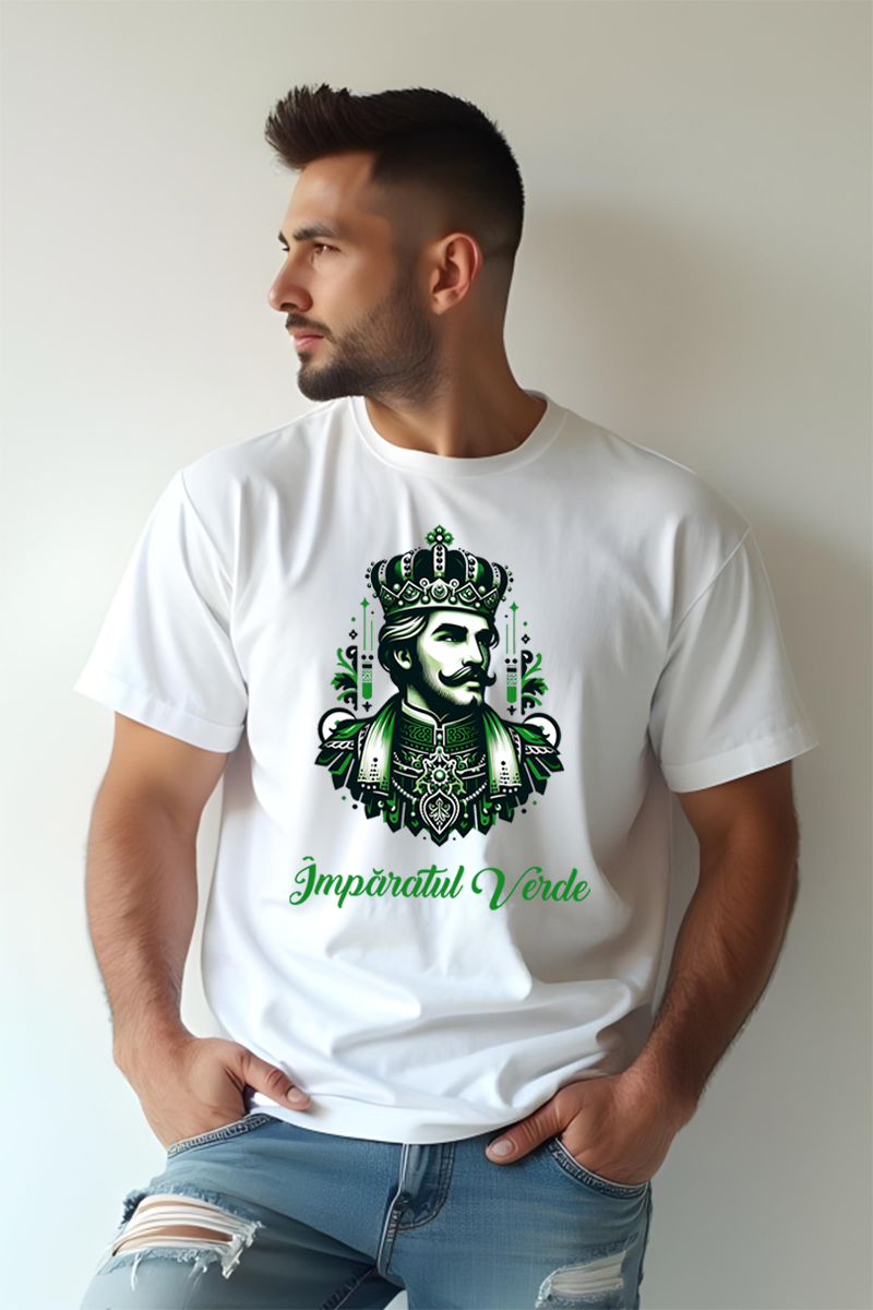 Tricou Oversize - Imparatul Verde - imagine 2