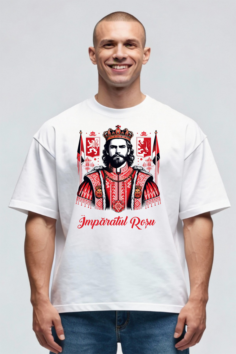Tricou Oversize - Imparatul Roșu
