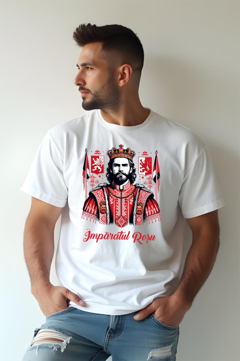 Tricou Oversize - Imparatul Roșu - imagine 2