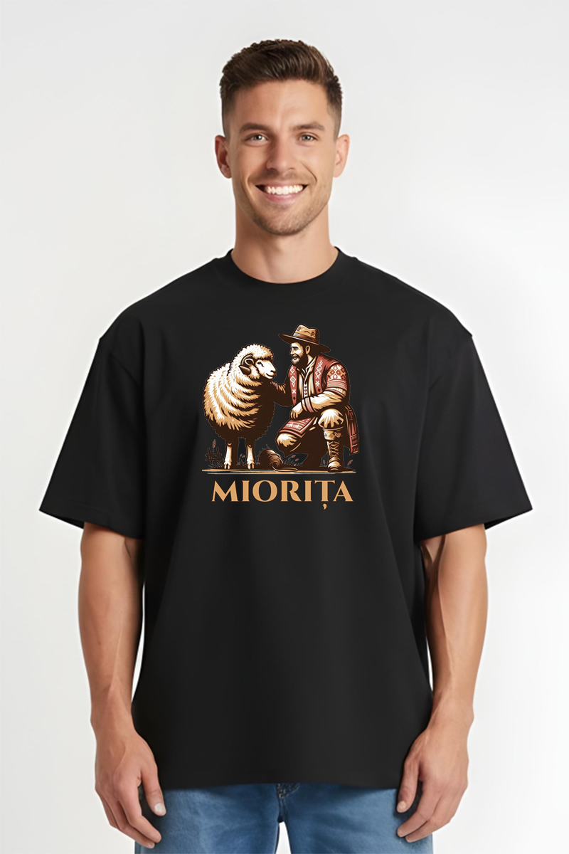 Tricou Oversize - Miorița - imagine 4