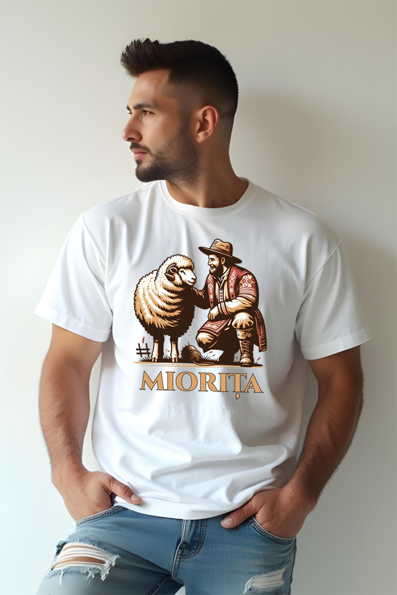 Tricou Oversize - Miorița - imagine 2