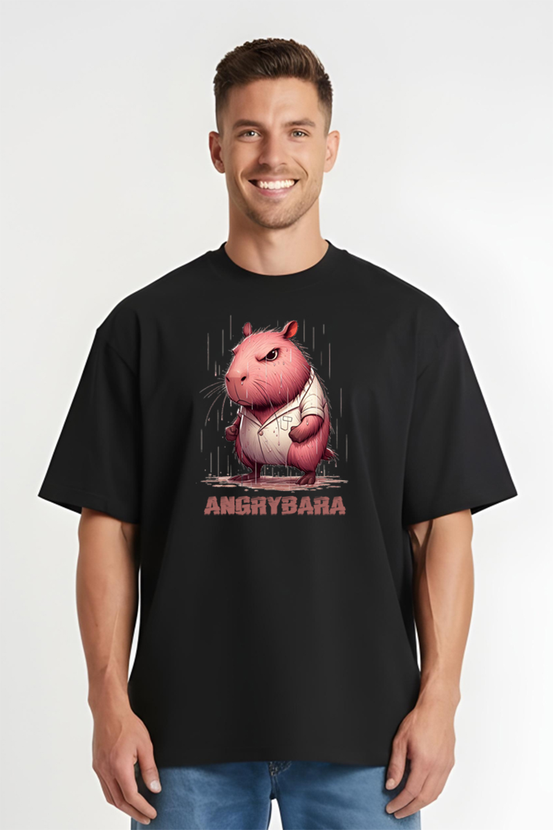 Tricou Oversize - AngryBara - imagine 4