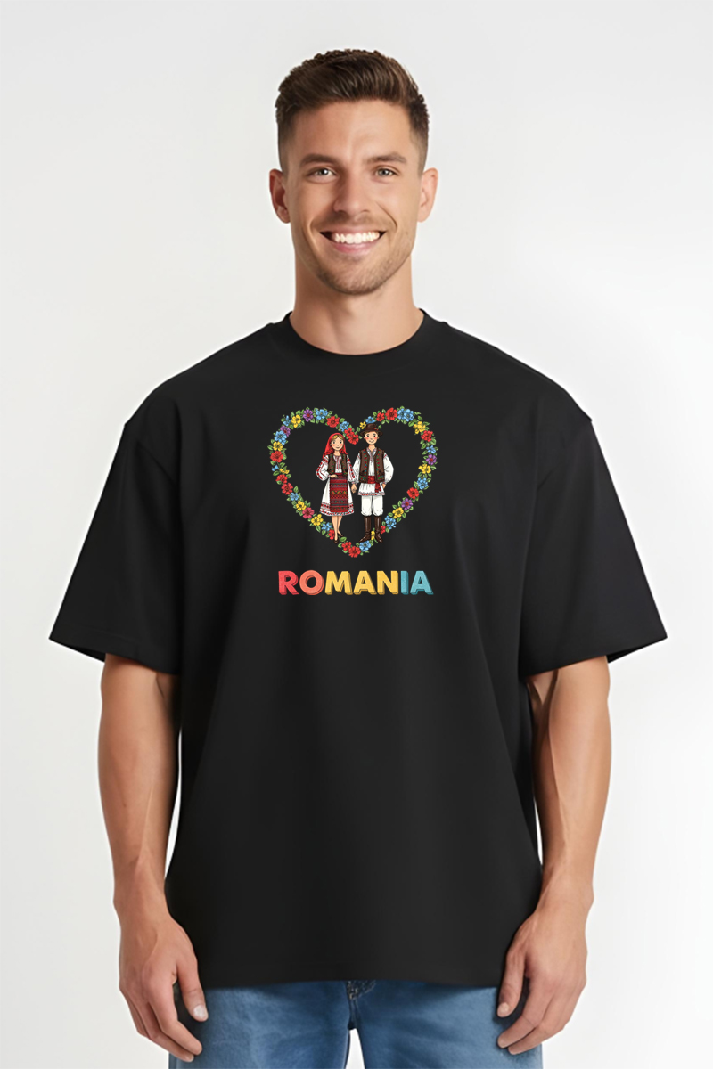 Tricou Oversize - Tineri Din Romania - imagine 4
