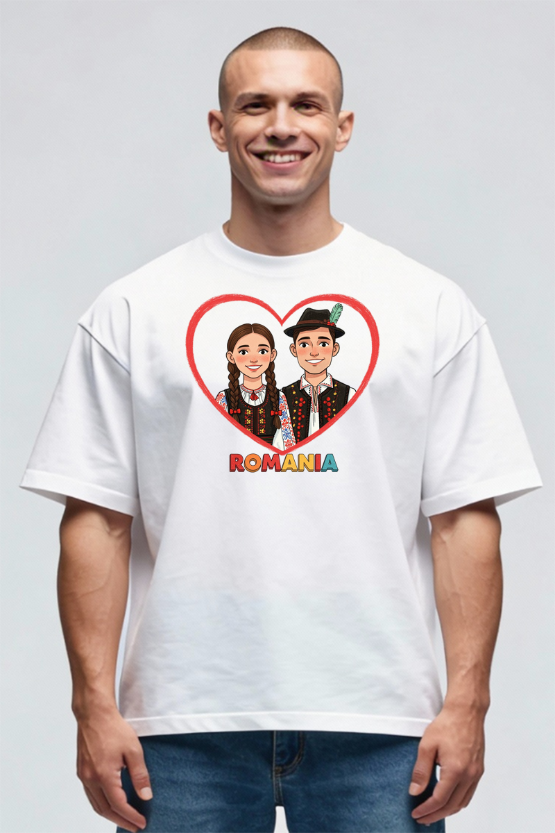 Tricou Oversize - România