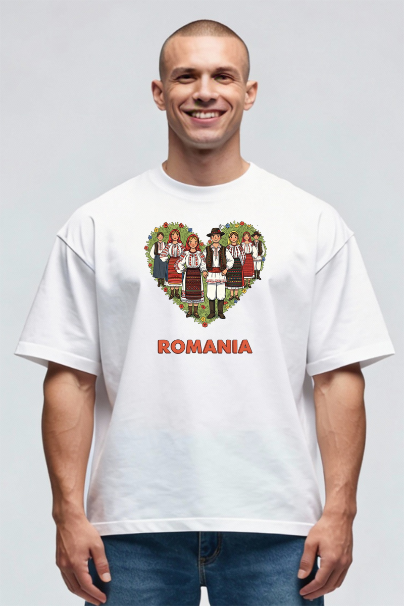Tricou Oversize - România