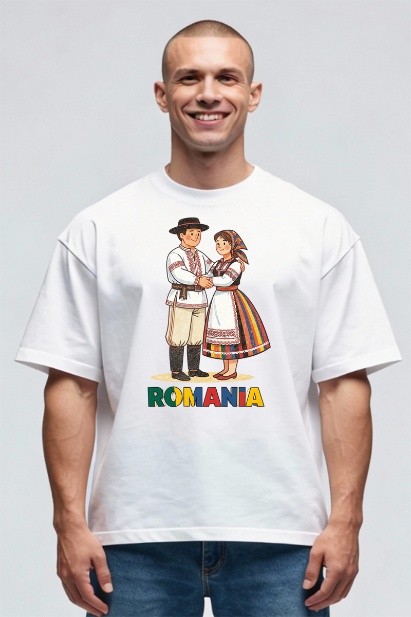 Tricou Oversize - România