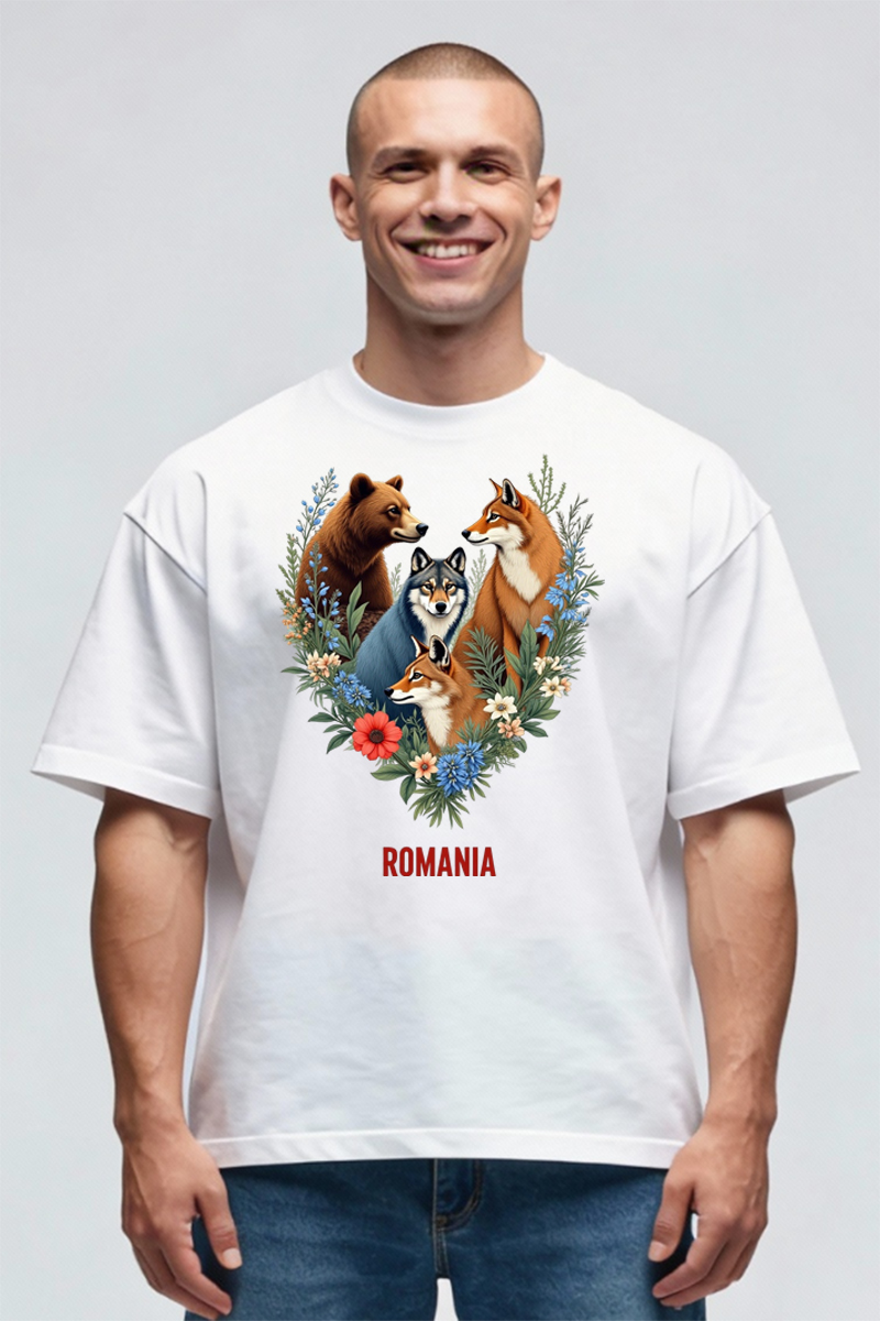 Tricou Oversize - România