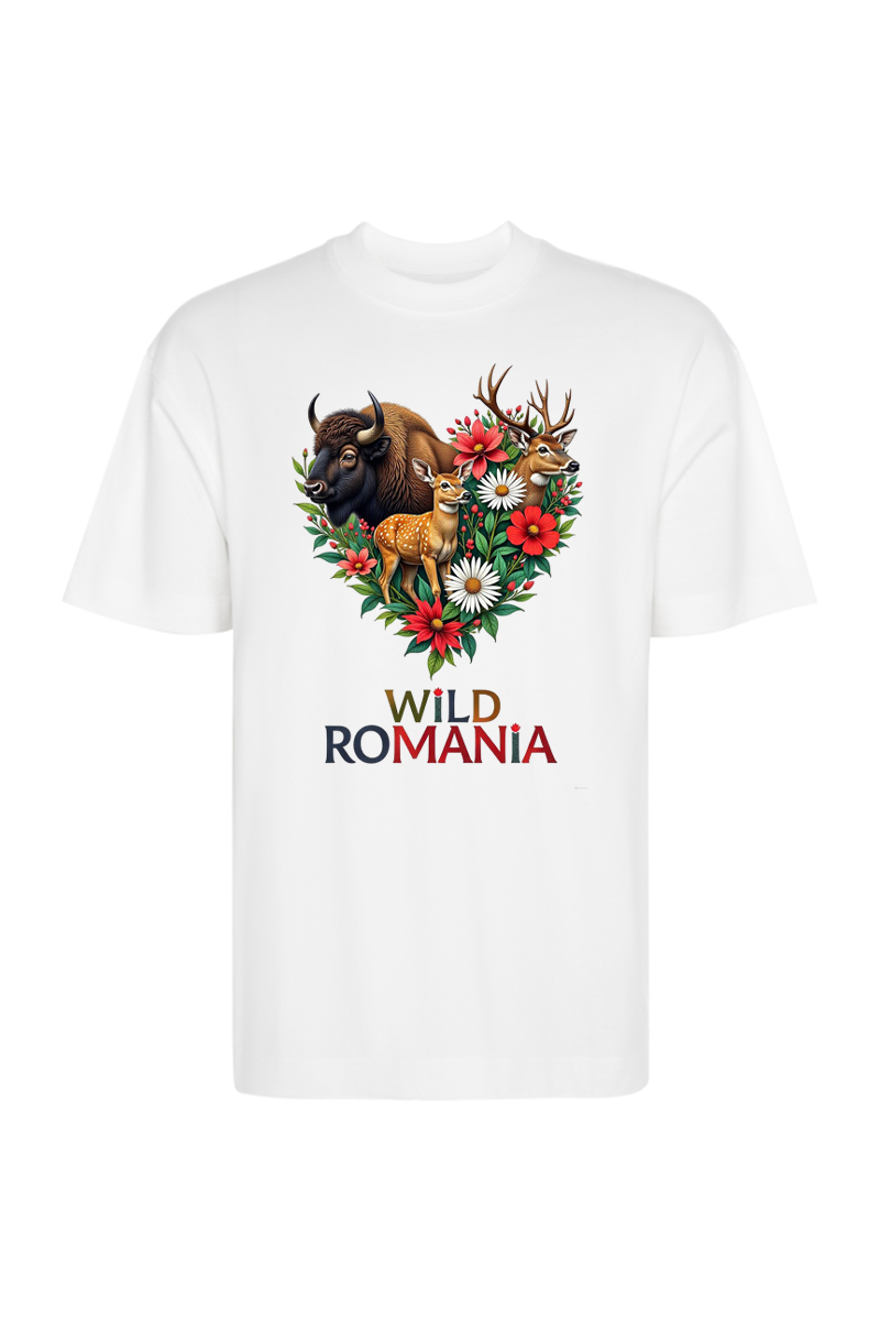 Tricou Oversize - Wild Romania - imagine 3