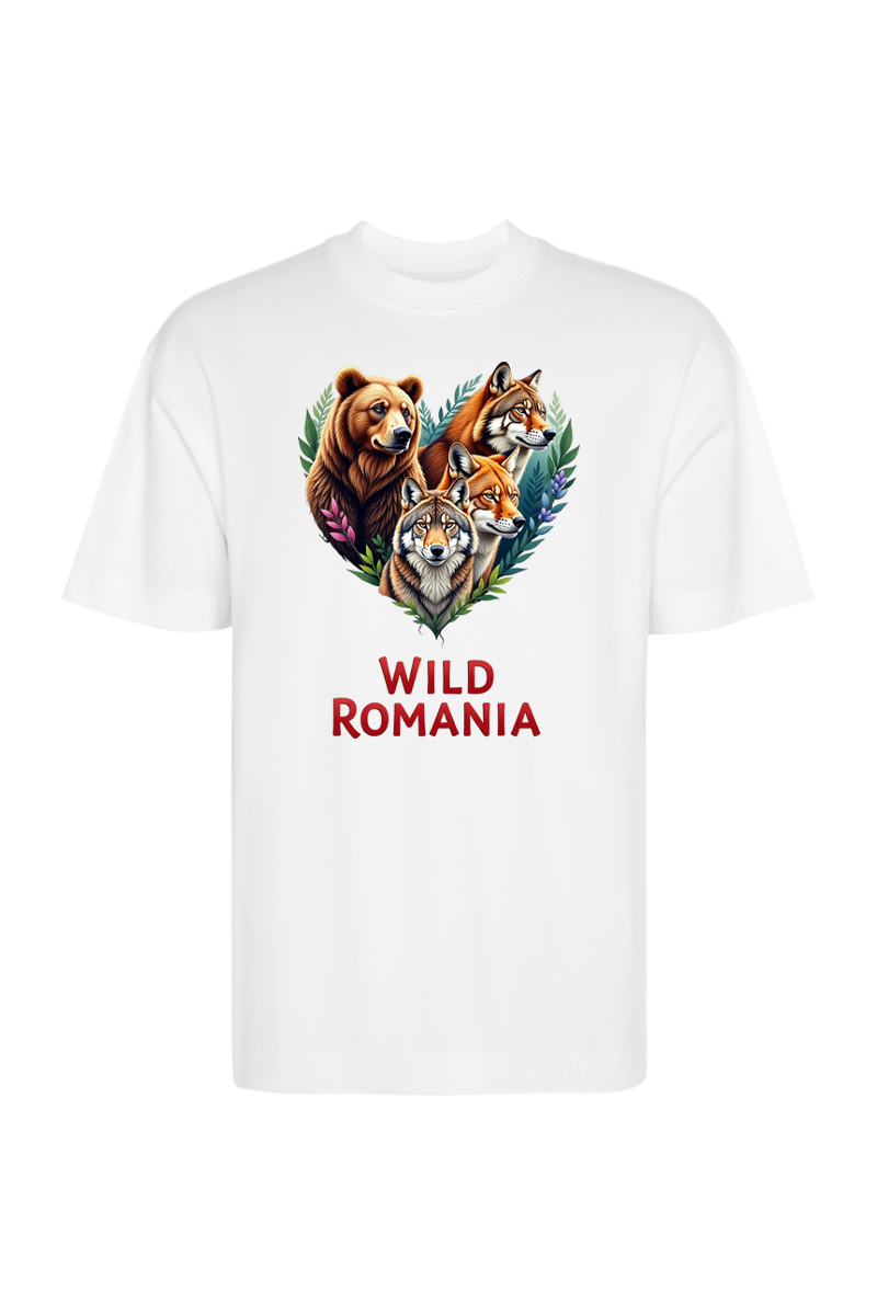 Tricou Oversize - Wild Romania - imagine 3