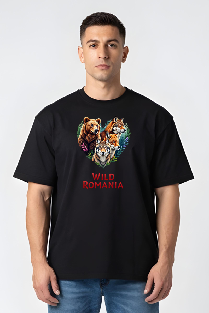Tricou Oversize - Wild Romania - imagine 5