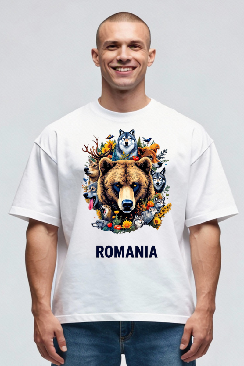 Tricou Oversize - Romania Salbatica