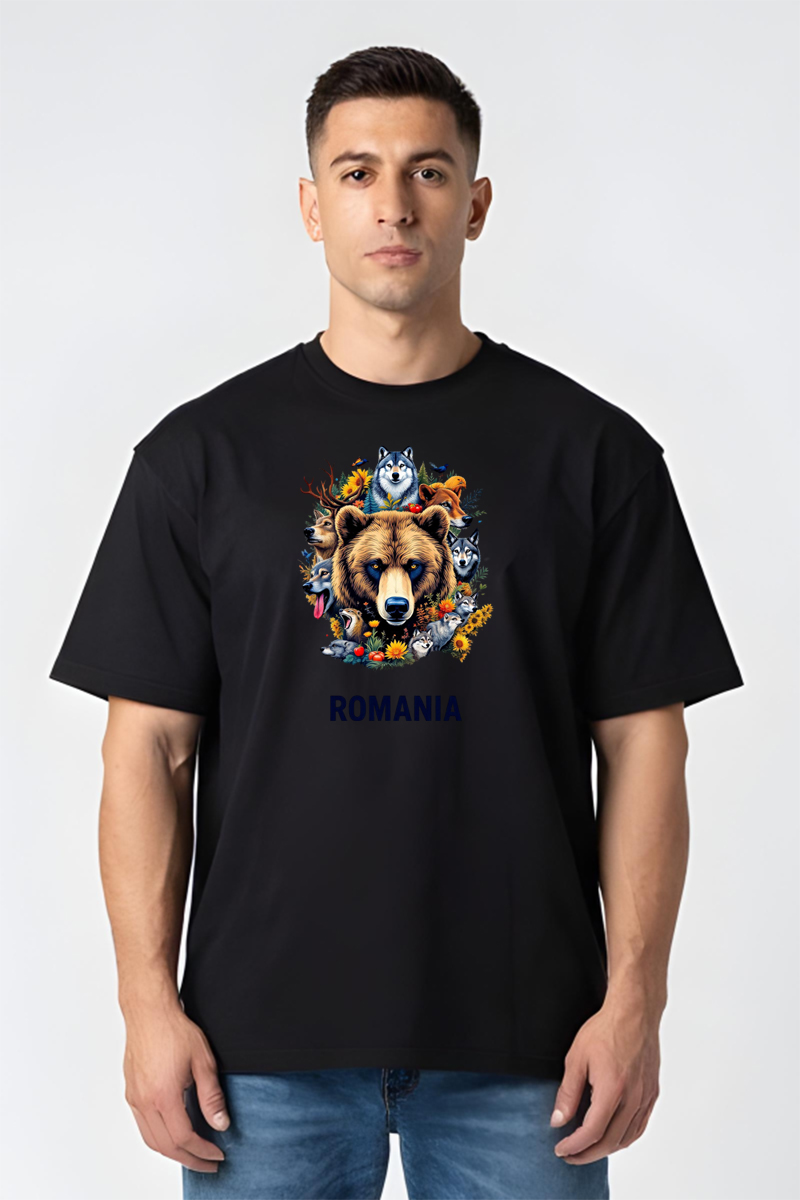 Tricou Oversize - Romania Salbatica - imagine 5