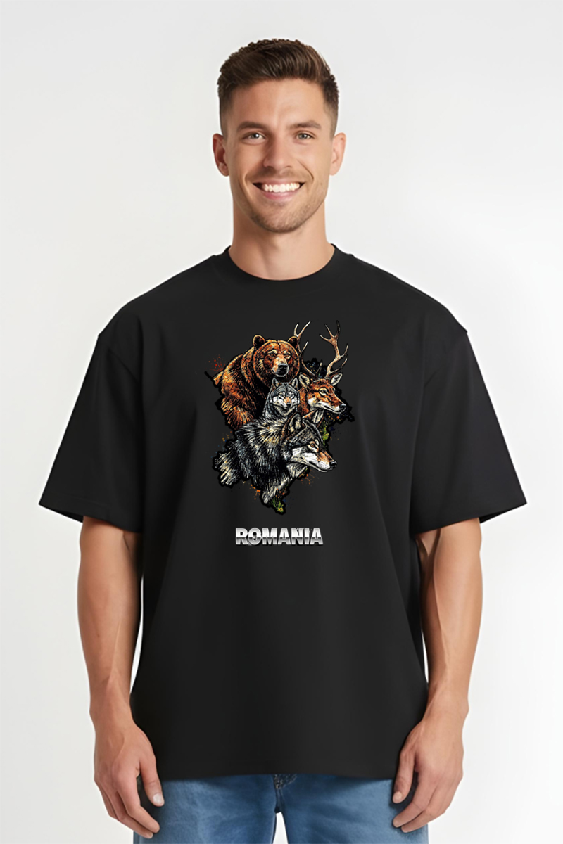 Tricou Oversize - Romania Salbatica - imagine 4