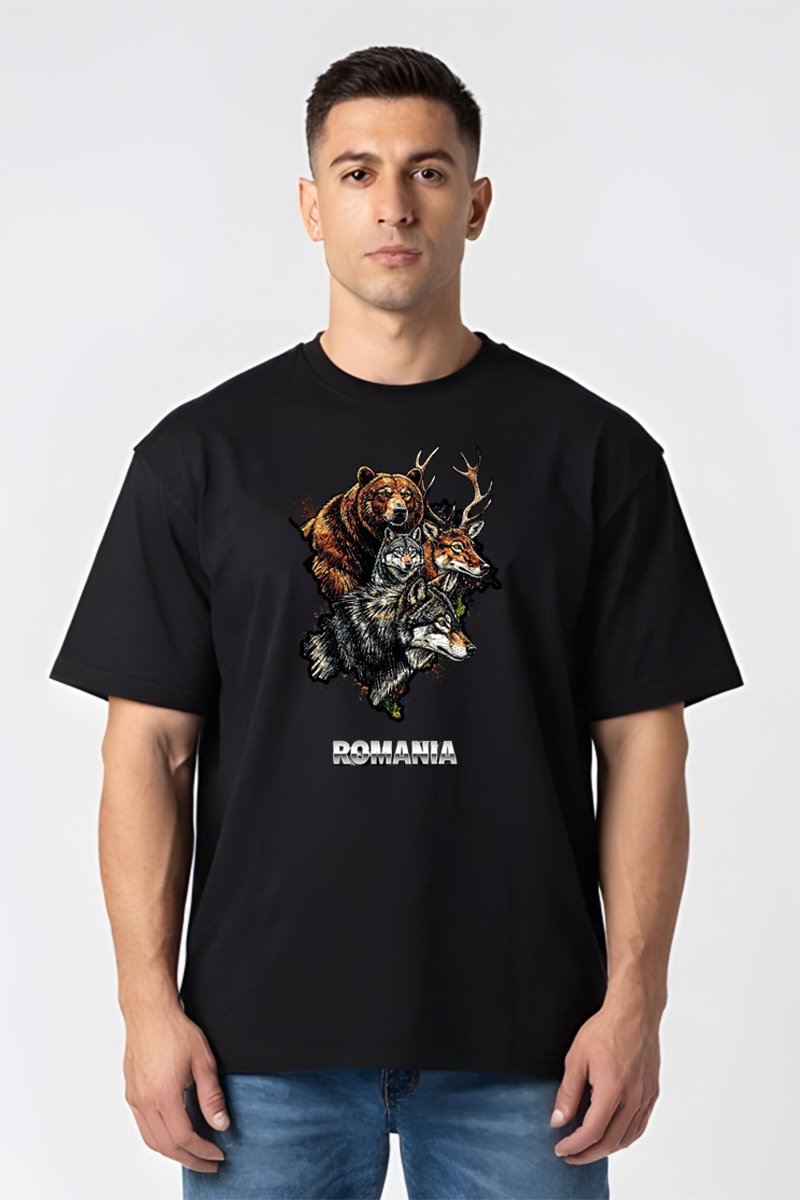 Tricou Oversize - Romania Salbatica - imagine 5