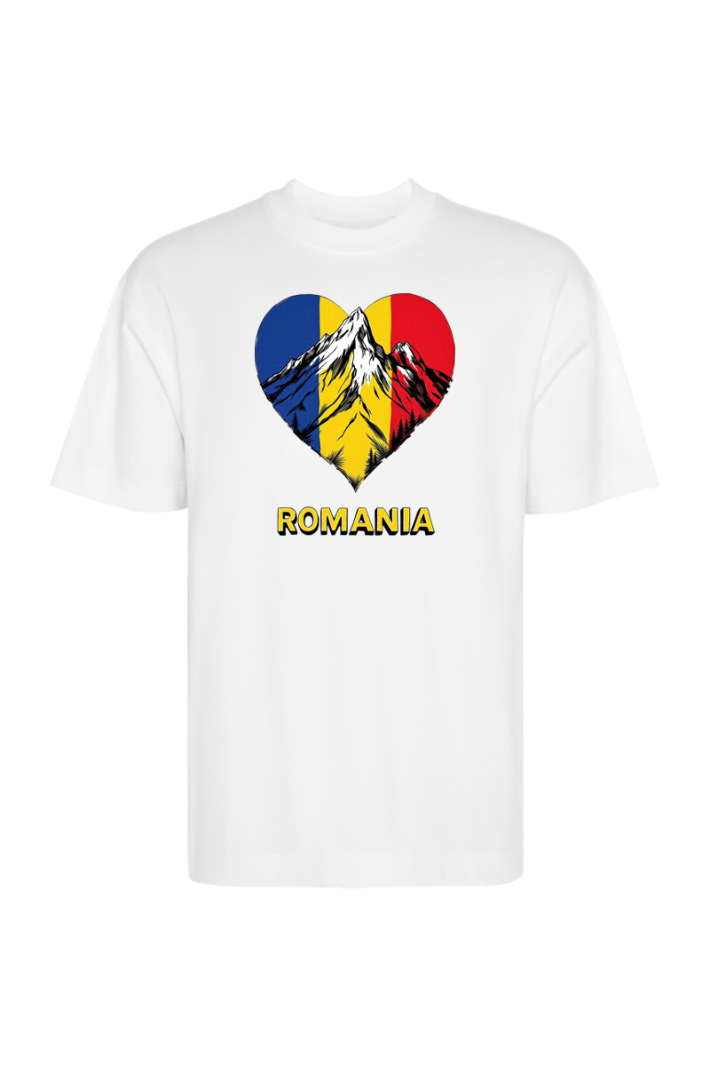 Tricou Oversize - Munții Romaniei - imagine 3