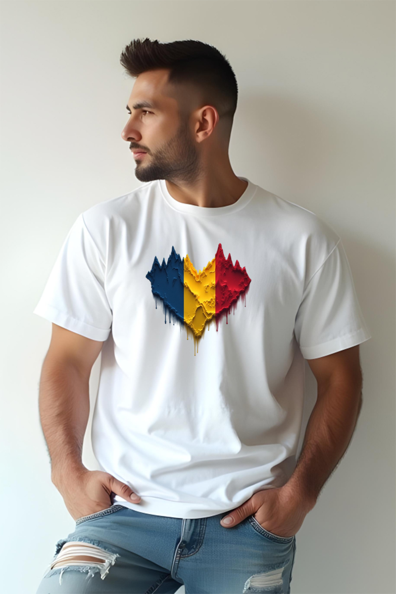 Tricou Oversize - Love Romania - imagine 2