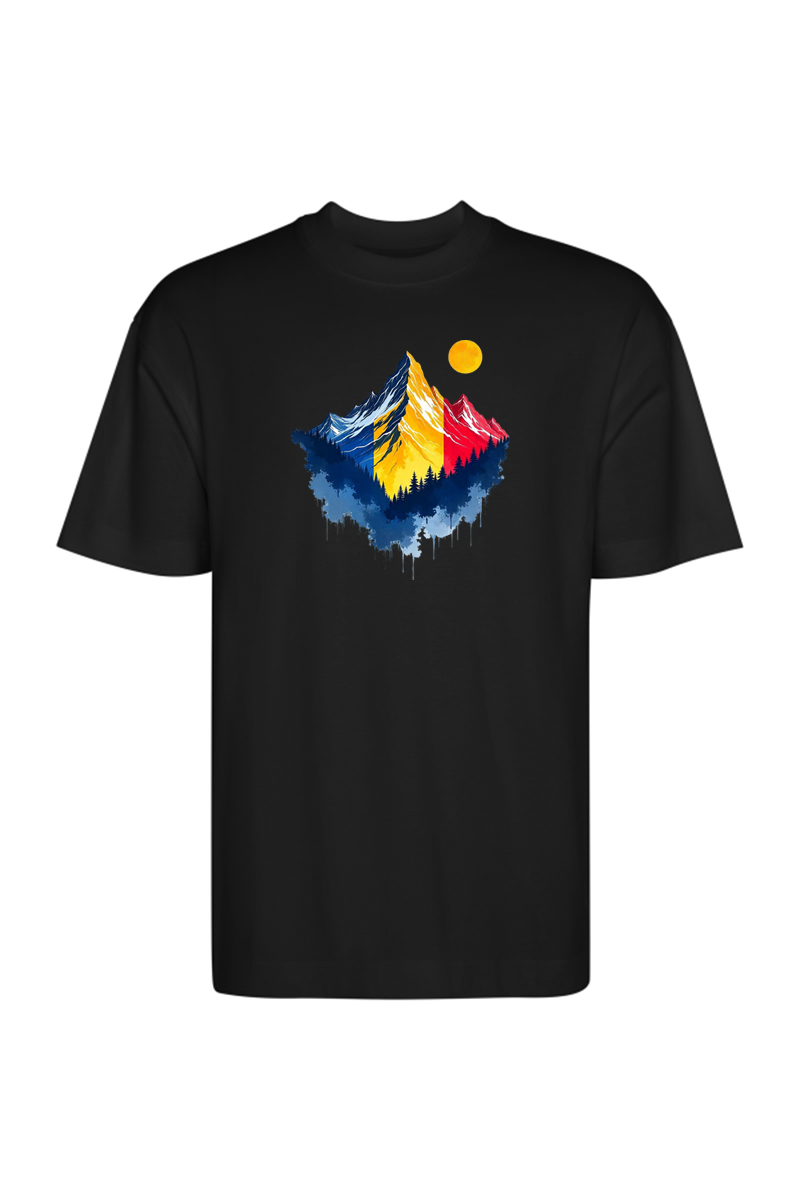 Tricou Oversize - Munții Romaniei - imagine 6