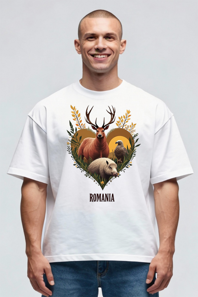 Tricou Oversize - România