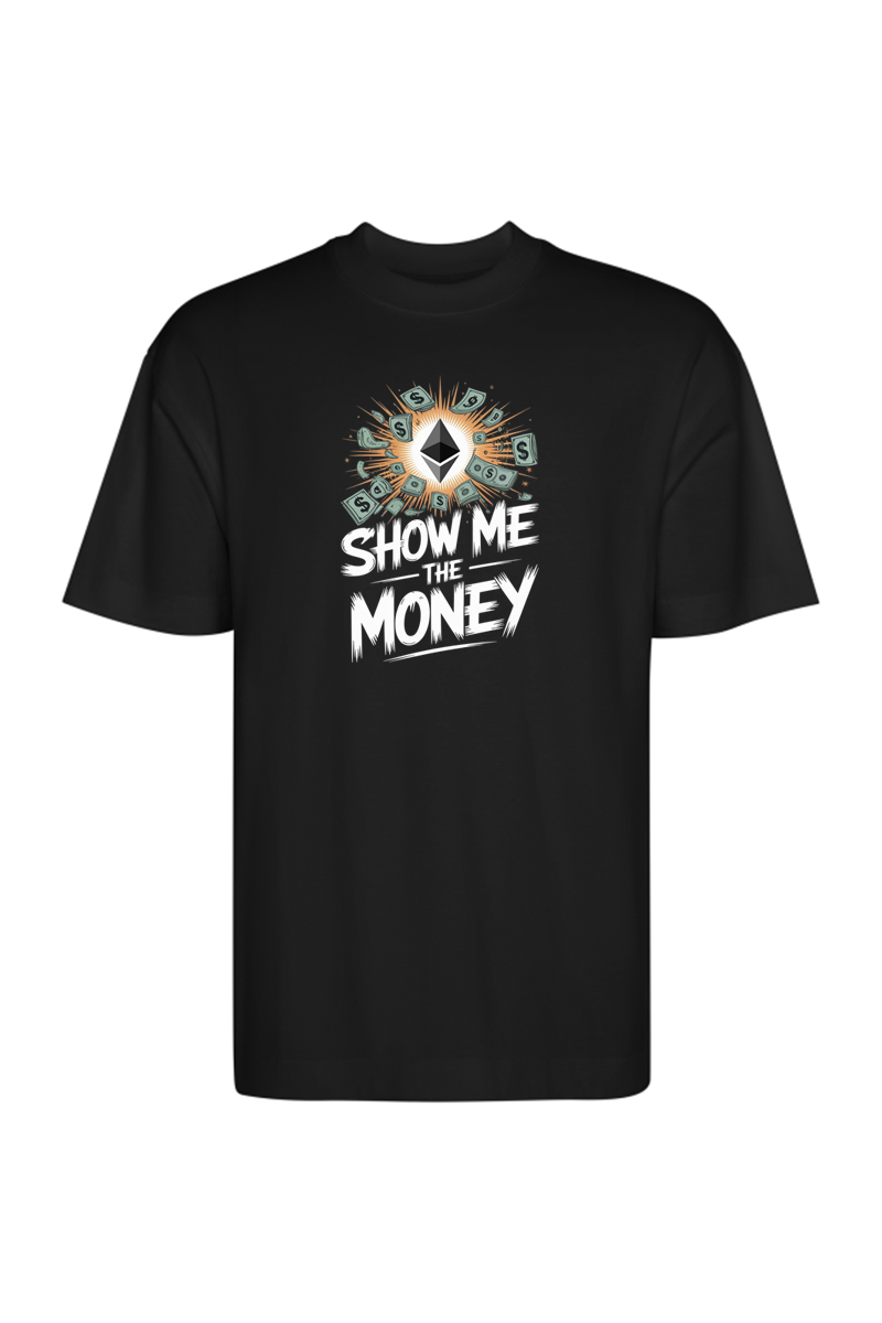 Tricou Oversize - Show The Money - imagine 3