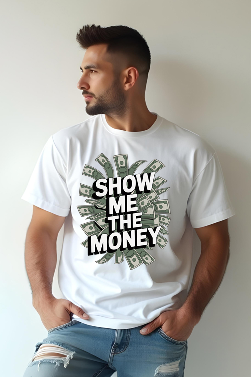 Tricou Oversize - Show The Money - imagine 2
