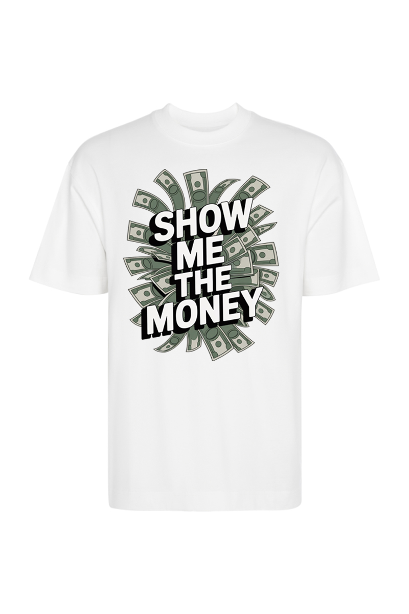 Tricou Oversize - Show The Money - imagine 3