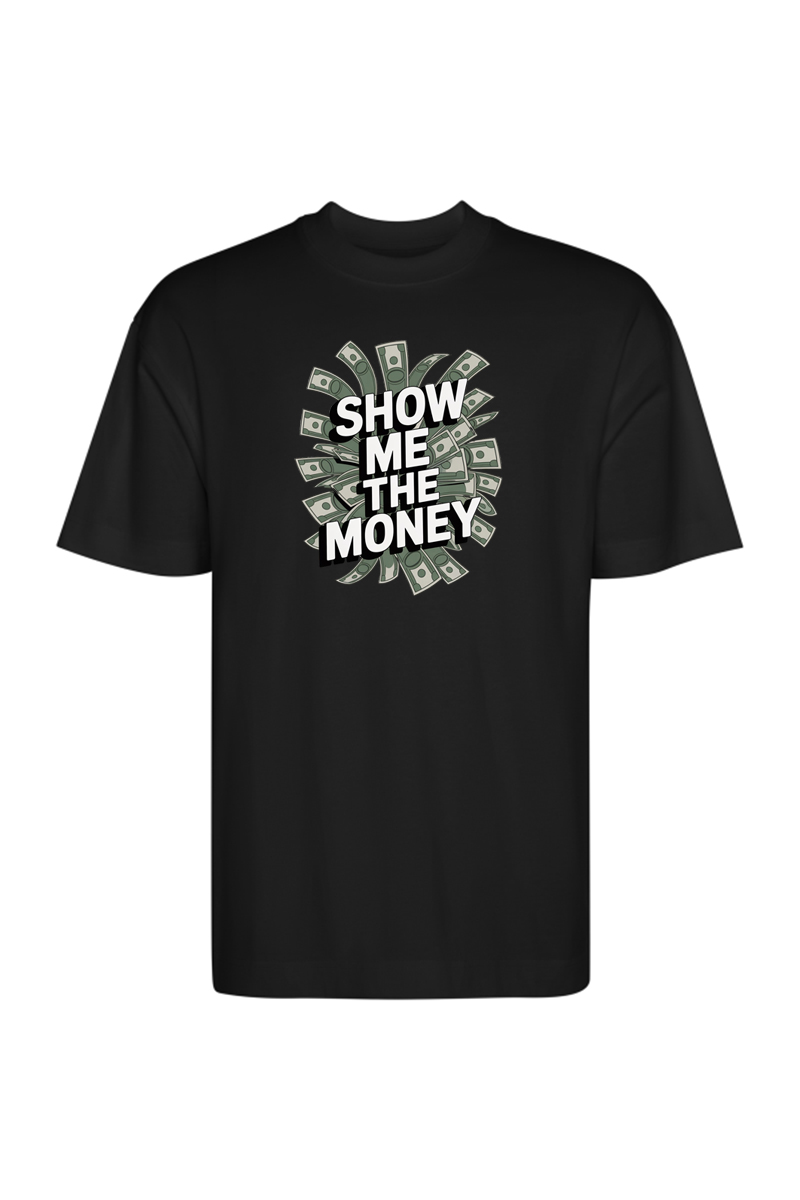 Tricou Oversize - Show The Money - imagine 6