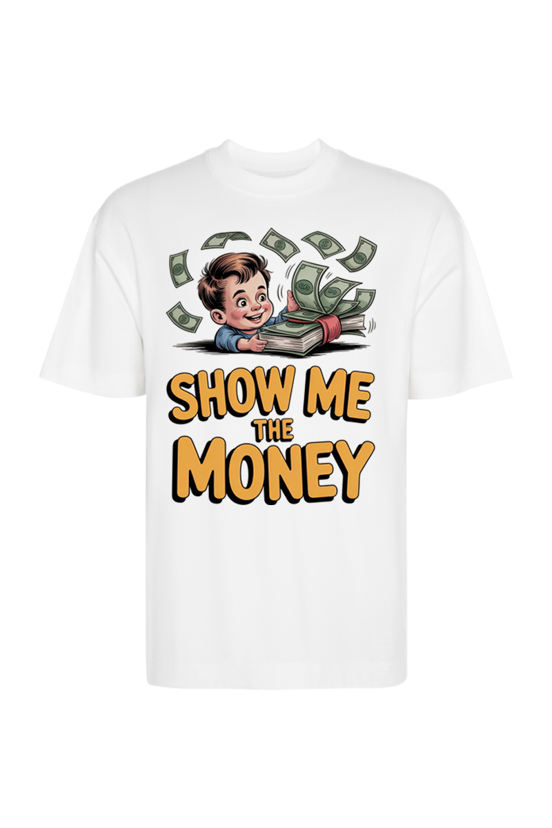 Tricou Oversize - Show The Money - imagine 3