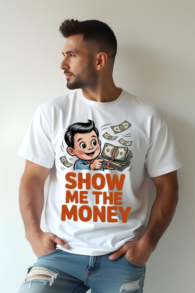 Tricou Oversize - Show The Money - imagine 2