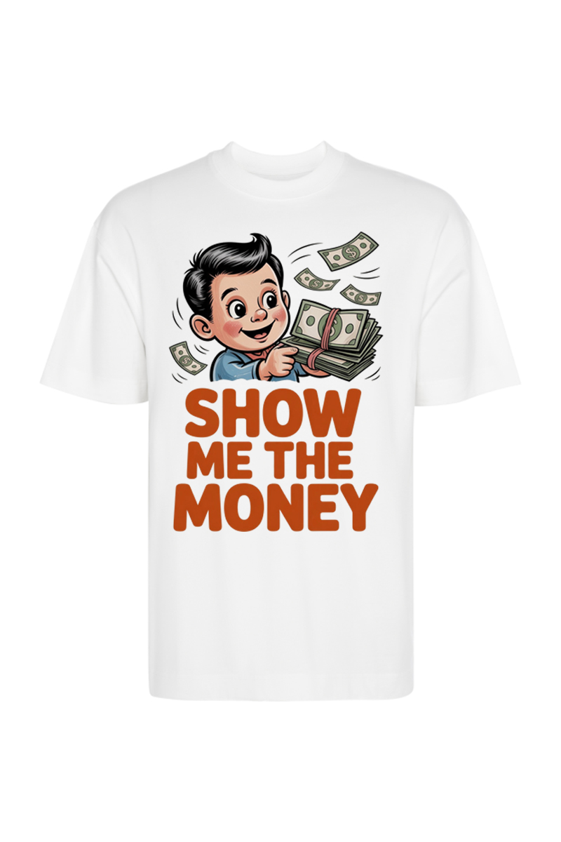 Tricou Oversize - Show The Money - imagine 3