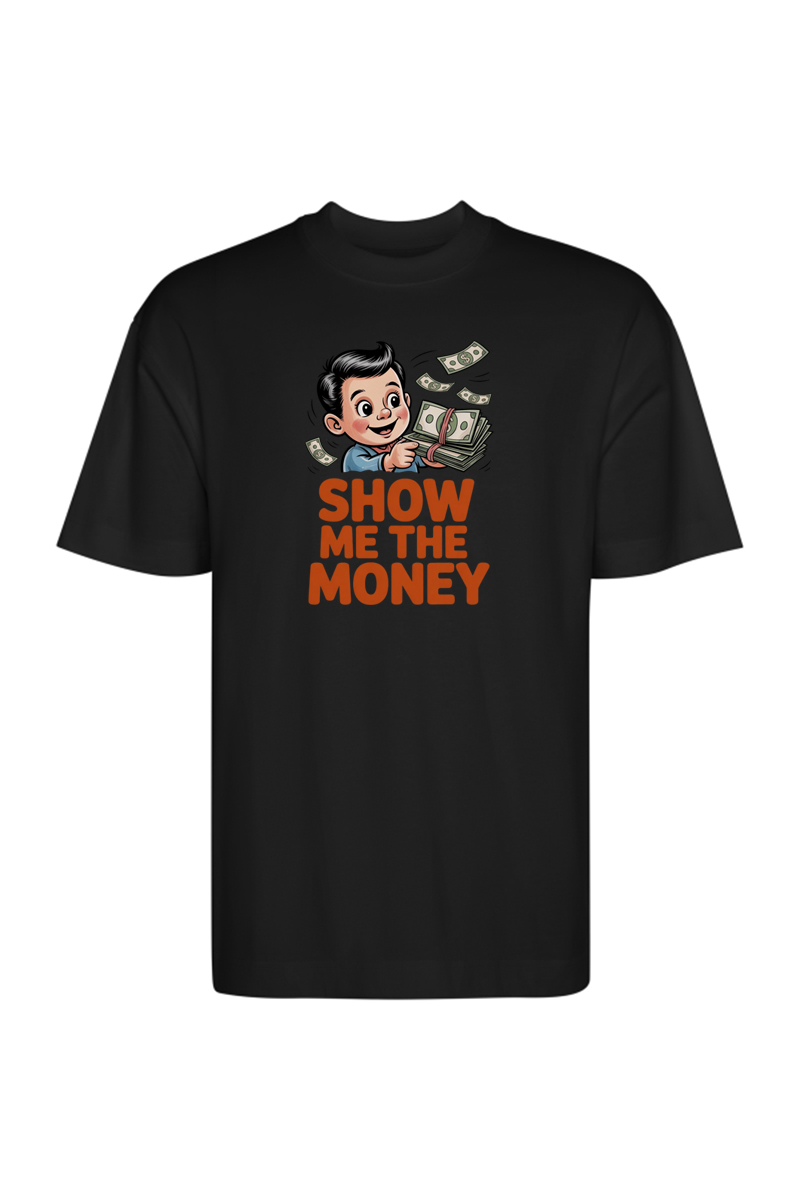 Tricou Oversize - Show The Money - imagine 6
