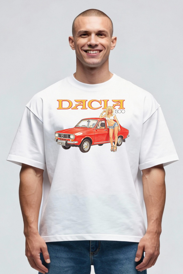 Tricou Oversize - Dacia 1300 - imagine 5