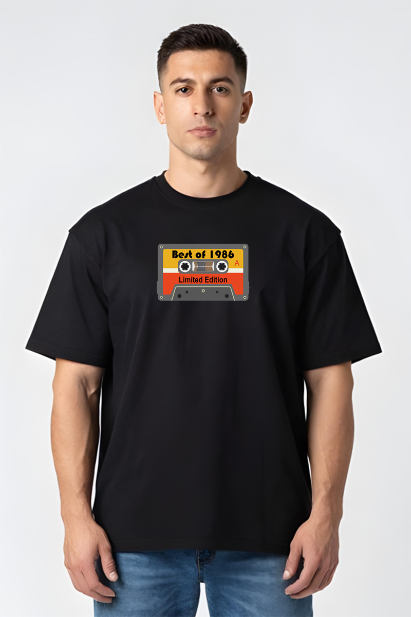 Tricou Oversize - Best of 1986 - imagine 5
