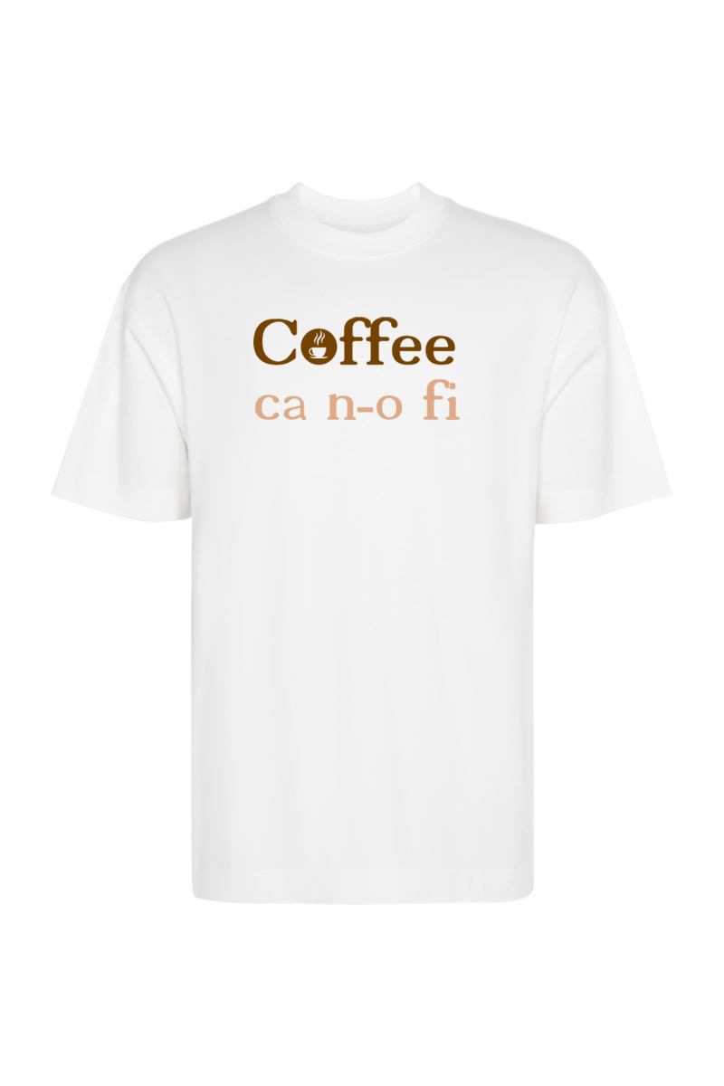 Tricou Oversize - Coffee, că n-o fi - imagine 2